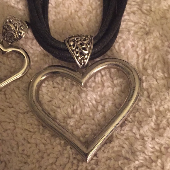 Jewelry - Hearts Abound Necklace, Earrings and Bracelet Set